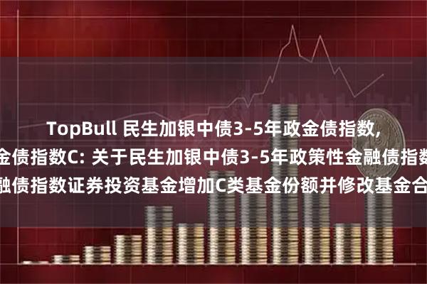 TopBull 民生加银中债3-5年政金债指数,民生加银中债3-5年政金债指数C: 关于民生加银中债3-5年政策性金融债指数证券投资基金增加C类基金份额并修改基金合同和托管协议的公告